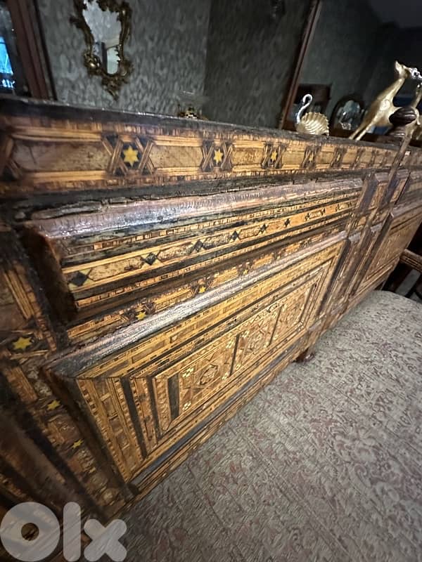 صالون موزاييك انتيك قديم عمرو فوق 100سنه بحالة ممتازة 5