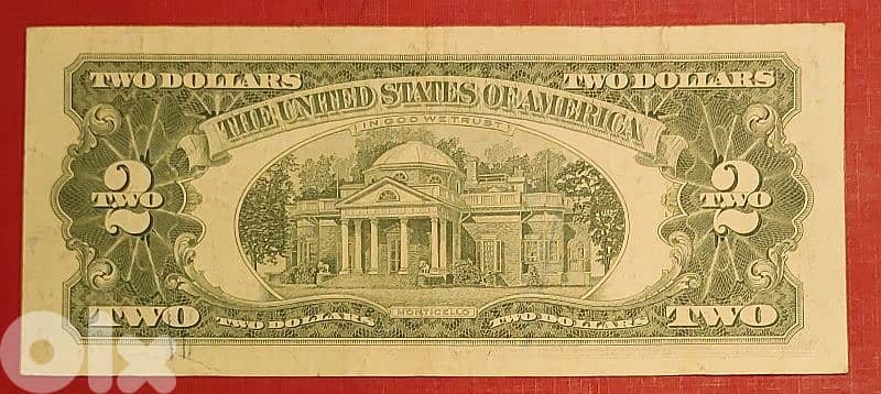 USA $2 bill 1963-A red seal 1