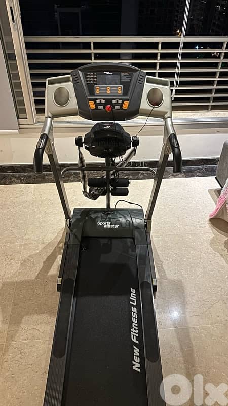 Treadmill Fitness Line TD640d 4 in 1 0