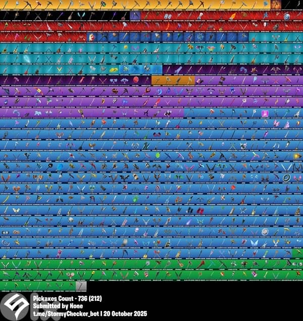 Fortnite account stacked 0