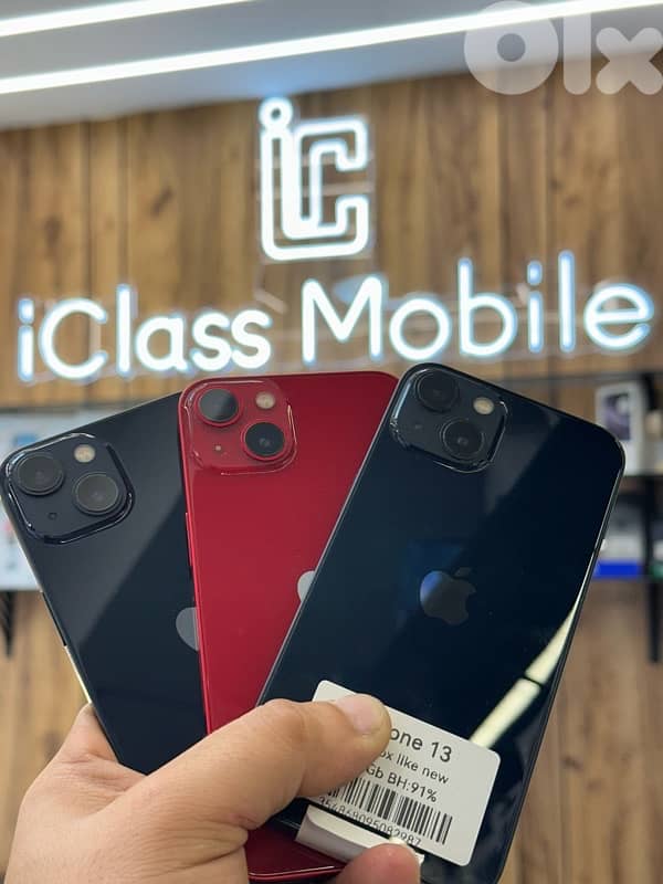 iphone 13  128Gb like new BH 90% 1