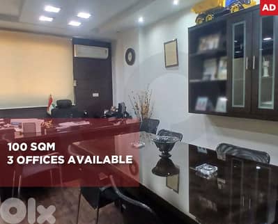 Office for Sale in Mansourieh 100 sqm  – Fully Furnished REF#AD128176