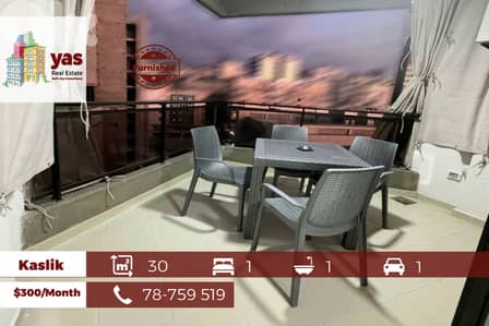 Kaslik/Samaya 30m2 | Chalet | Good Condition | Rent | Furnished |YV/EH