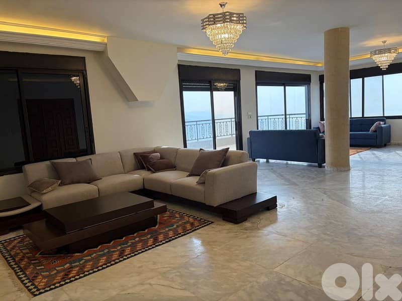 adma roof apartment 300 sqm for rent, sea & mountain view #6785 0