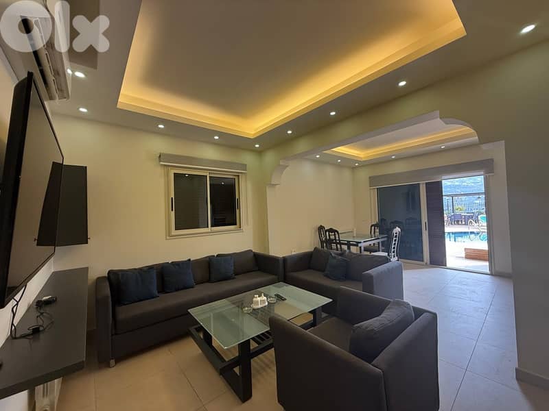 Complex of residential Furnished units for rent in Beit Mery 0