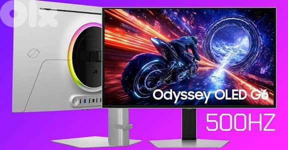 Gaming Monitor 2k 500hz 27” Odyssey OLED G6 G60SF