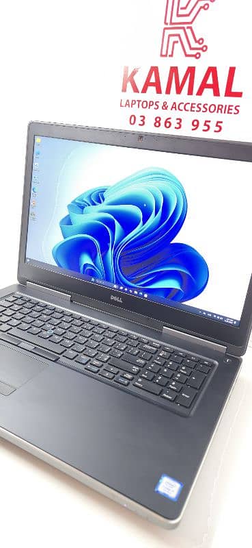 laptop dell workstation / cor i7-7820HQ /vga 8gb dedicated 0