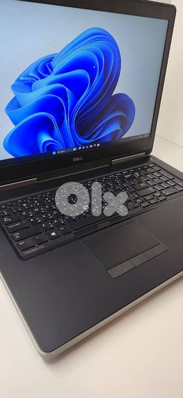 laptop dell workstation / cor i7-7820HQ /vga 8gb dedicated 6