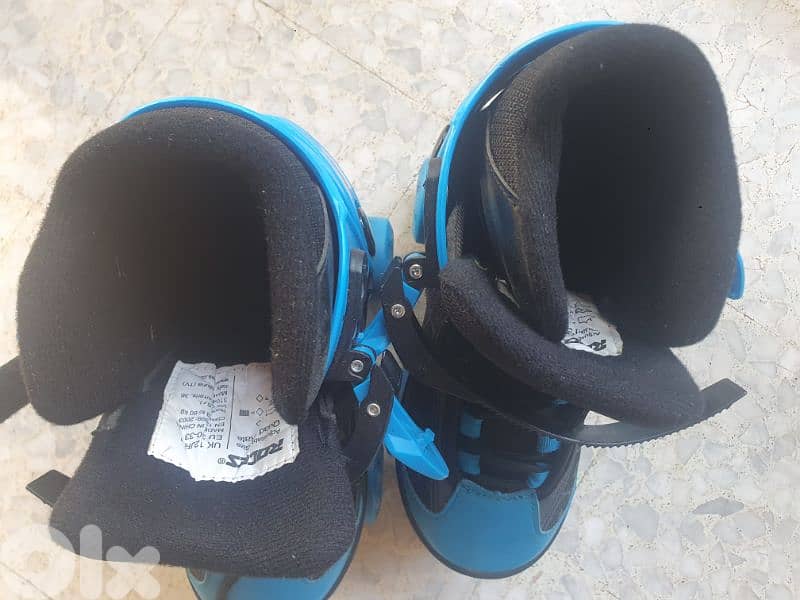 Roces Adjustable Kids Roller Skate - Size 30-33 3
