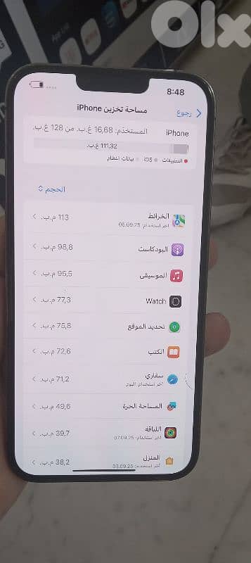 Iphone 13pro max 128 8