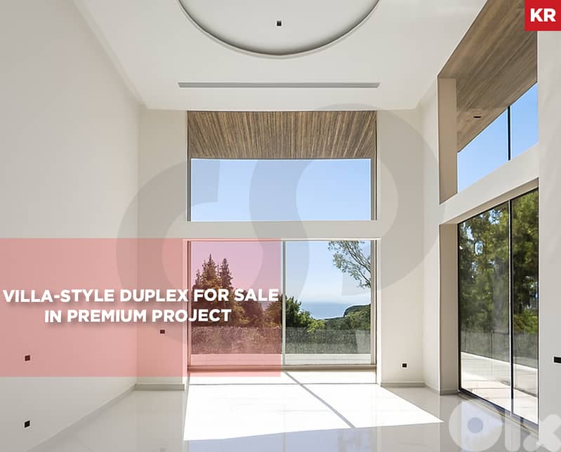 Prime Location -Duplex for Sale – Baabdat REF#KR128197 0