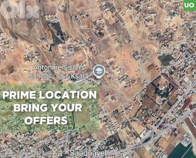1350 m² plot of land in ksara, Zahle REF#UO122077