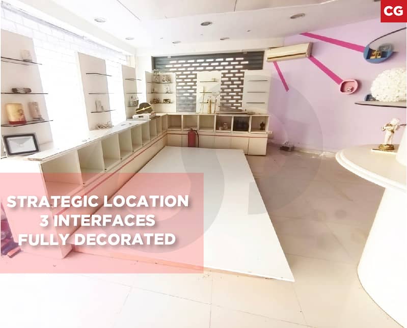 catchy Shop, prime location, metn, mansourieh/المنصورية REF#CG128206 0