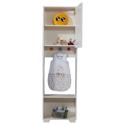 Multipurpose Wooden Wardrobe - خزانة ملابس خشبية متعددة الاستخدامات