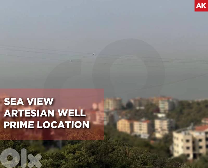 sea view  -Artesian well   -Prime location- bchamoun   REF#AK128205 0