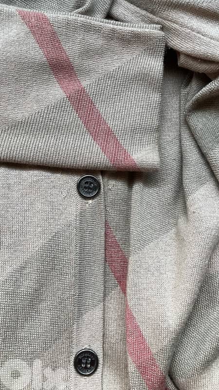 BURBERRY CASHMERE CARDIGAN 4