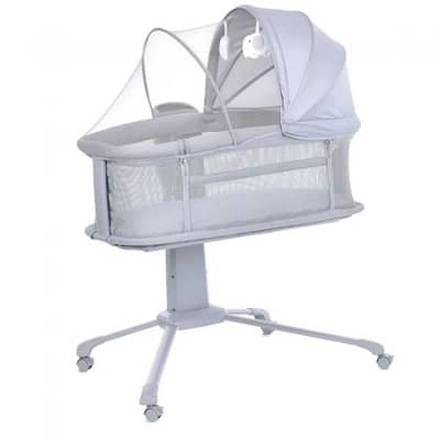 سرير أطفال بجانب السرير من طراز "Mastela Dream Starlight"