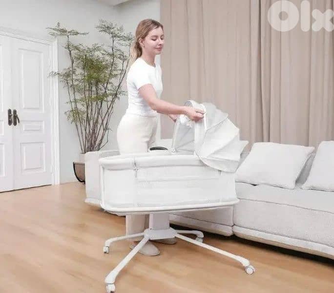 سرير أطفال بجانب السرير من طراز "Mastela Dream Starlight" 9