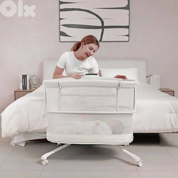 سرير أطفال بجانب السرير من طراز "Mastela Dream Starlight" 11