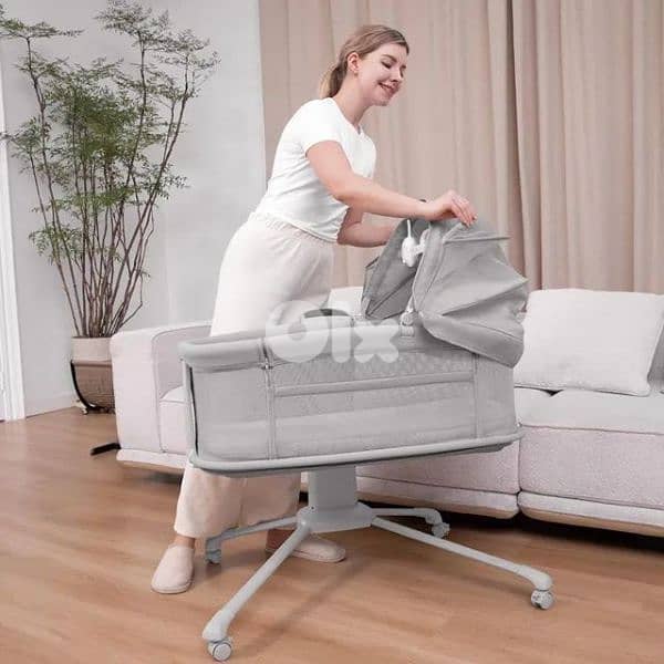 سرير أطفال بجانب السرير من طراز "Mastela Dream Starlight" 14