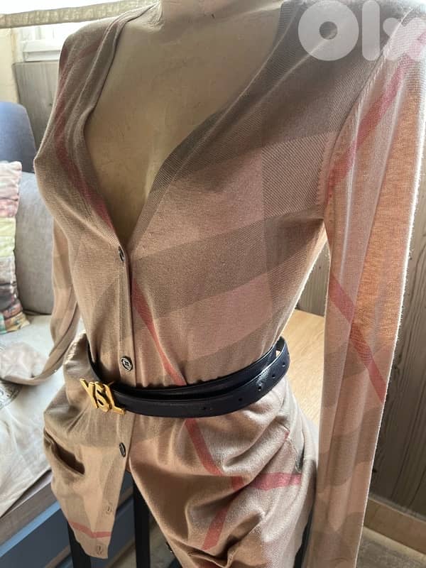 BURBERRY CASHMERE CARDIGAN 7