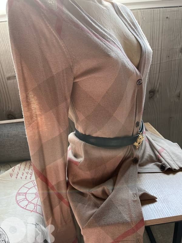 BURBERRY CASHMERE CARDIGAN 9