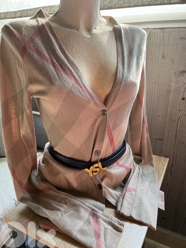 BURBERRY CASHMERE CARDIGAN 10