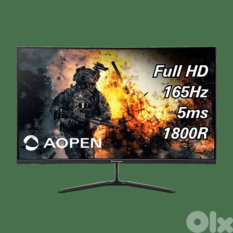 Acer 31.5" FHD 165Hz Curved Gaming Monitor 0