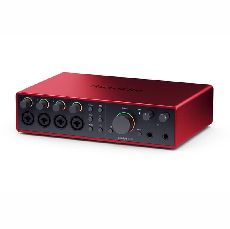 Focusrite Scarlett 18i16 4th Gen Audio Interface 0
