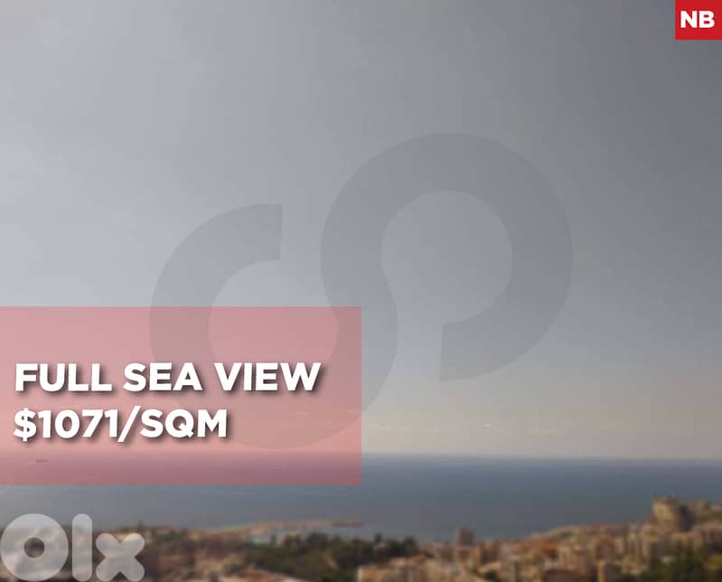 Amazing apartment in Dbayeh with full sea view REF#NB128216 0