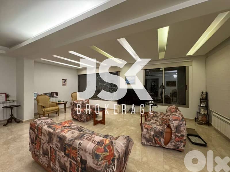 L19609 - 3-Bedroom Apartment For Sale in Mansourieh 0