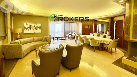 Furnished Apartment for Rent in Rawche شقة مفروشة للايجار في الروشة