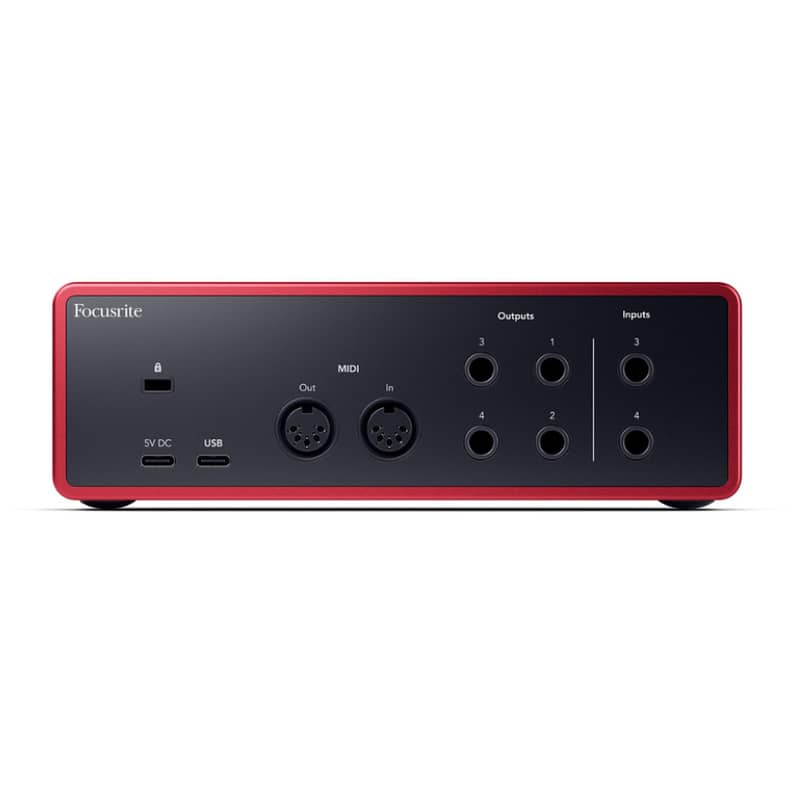 Focusrite Scarlett 4i4 4th Gen Audio Interface 2