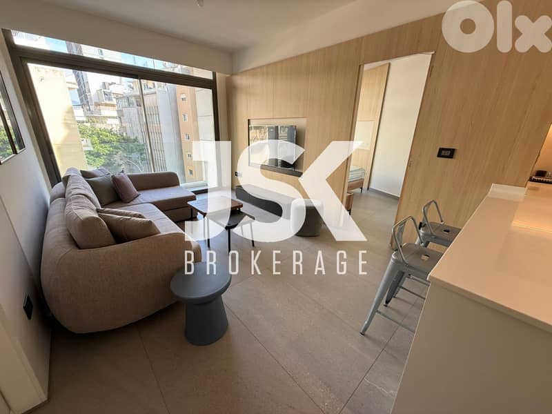 L19614 -Furnished One Bedroom Apartment For Rent in Achrafieh, Sassine 0