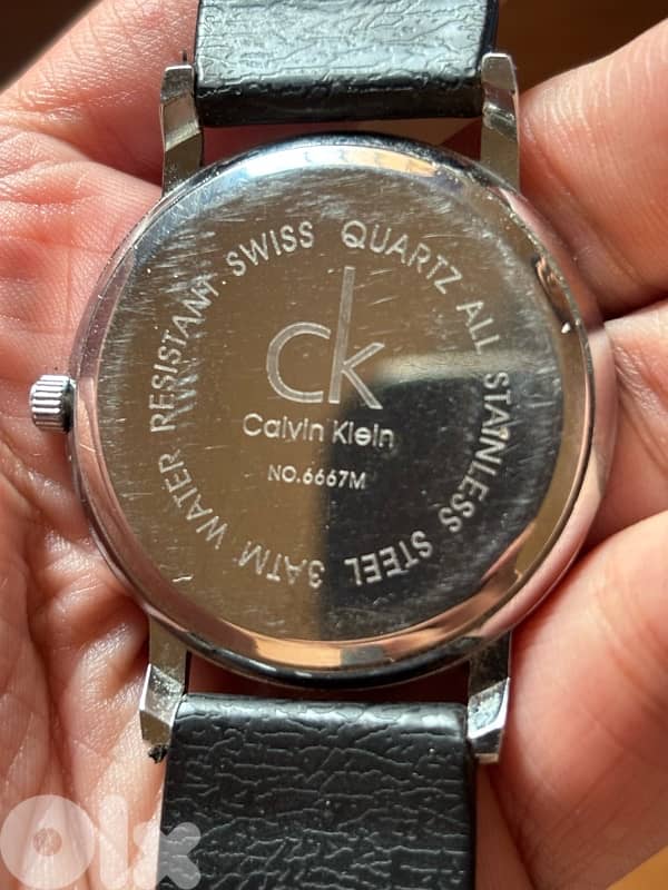 Calven Klein CK Quartz Swiss Made 1