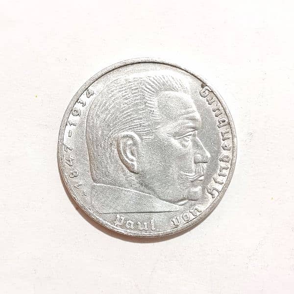 2 Mark Nazii Germany 1938 1