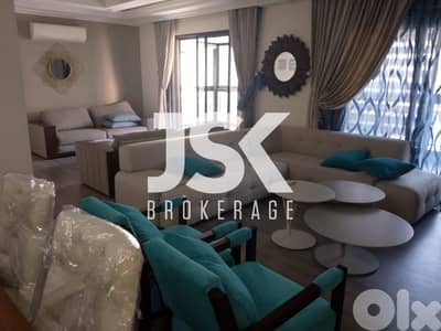 L19621 - Furnished 3-Bedroom Apartment For Rent in Sanayeh, Beirut