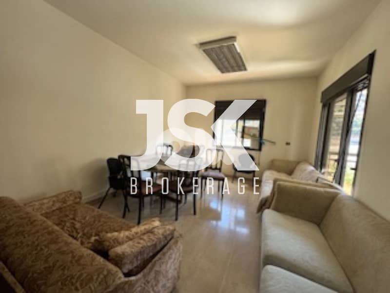 L19626 - Furnished Apartment For Rent in a Great Location in Dbayeh 0