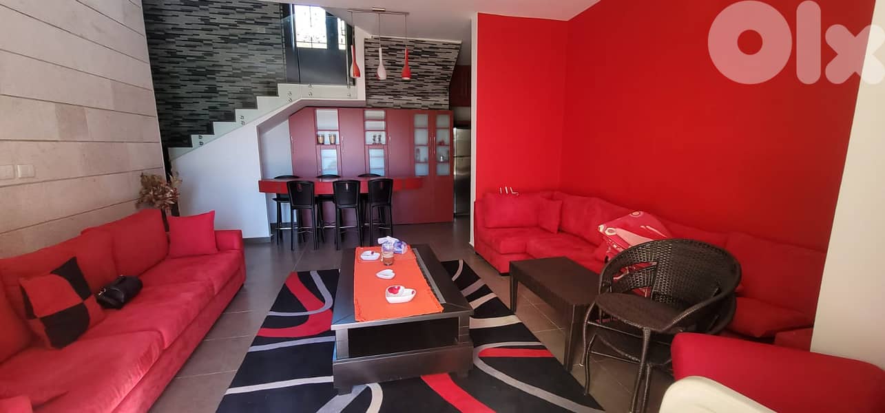 L19630 - Furnished Chalet With Mountain View For Sale in Faytroun 1