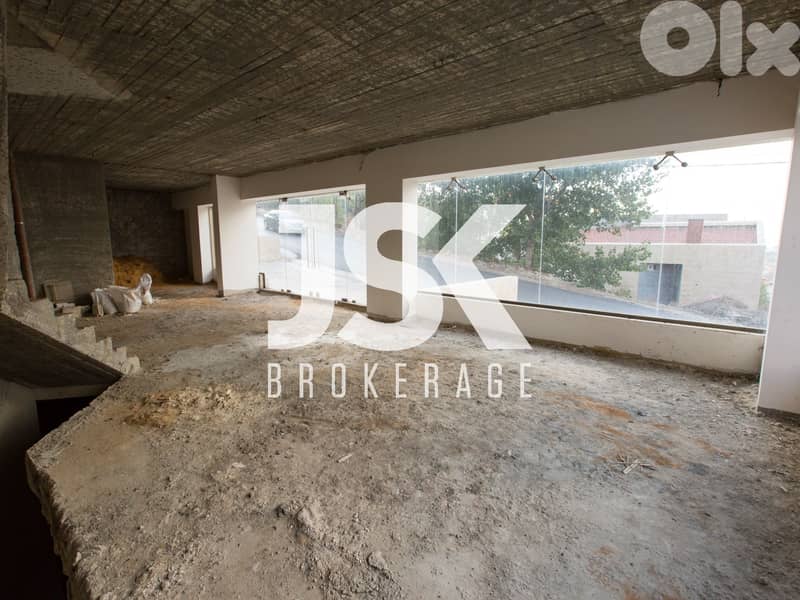 L19633 - Core And Shell Showroom For Rent in Khenchara 0