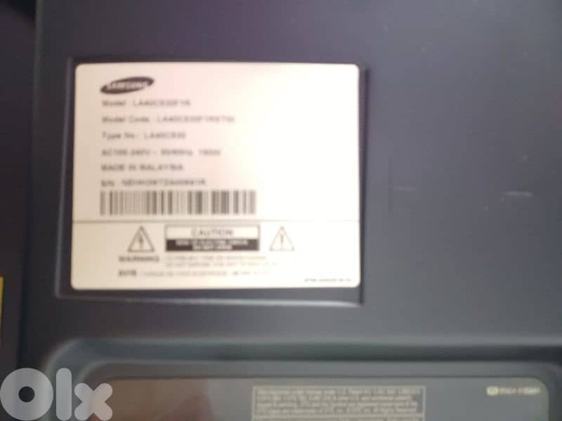 LCD Samsung 40" 2