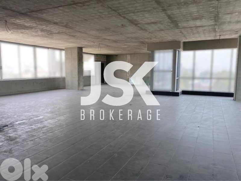 L19640 - 420 SQM Open Space Office For Rent in Achrafieh 0