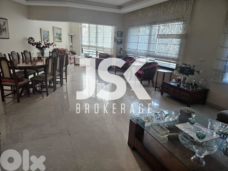 L19643 - 3-Bedroom Apartment For Rent in Achrafieh, Hotel Alexandre 0