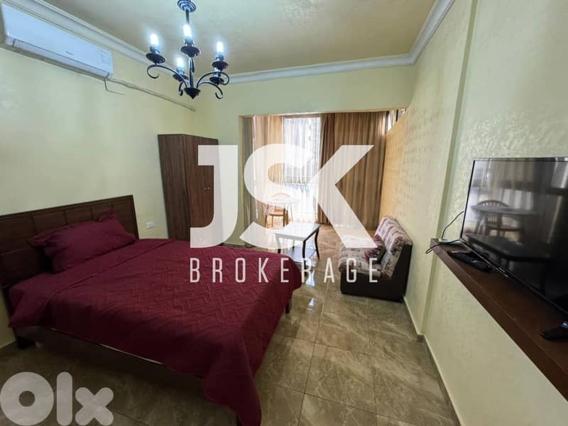 L19649 - Cozy Studio with Balcony For Rent in Ramlet Al Bayda 0