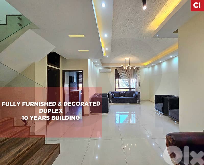 Fully furnished & decorated, Duplex, zouk mosbeh/زوق مصبح REF#CI128235 0