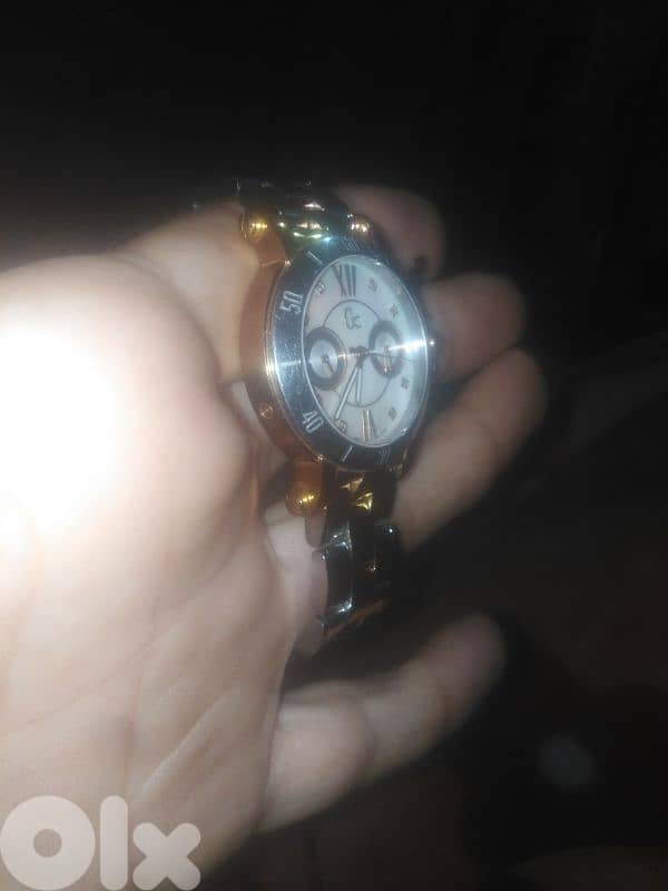 Original Swiss GC watch, 8 genuine diamonds, rose gold, 1