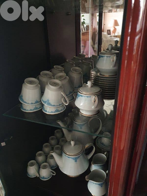 Noritake Dinner Set, French Crystal Glass Set & high-end Silverware. 0