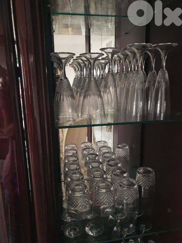 Noritake Dinner Set, French Crystal Glass Set & high-end Silverware. 1