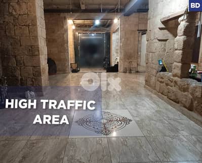 PRIME LOCATION SHOP FOR RENT IN TRIPOLI/طرابلس REF#BD120540