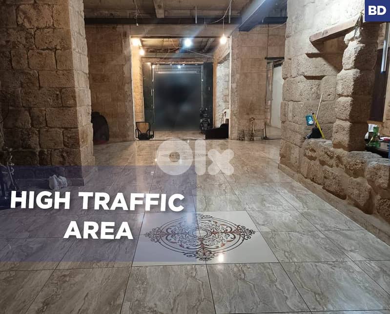 PRIME LOCATION SHOP FOR RENT IN TRIPOLI/طرابلس REF#BD120540 0